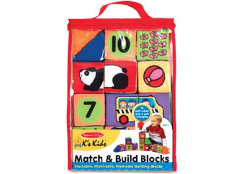 Melissa & Doug - Match & Build Blocks