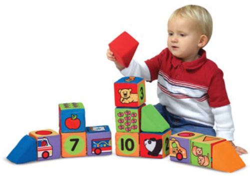 Melissa & Doug - Match & Build Blocks