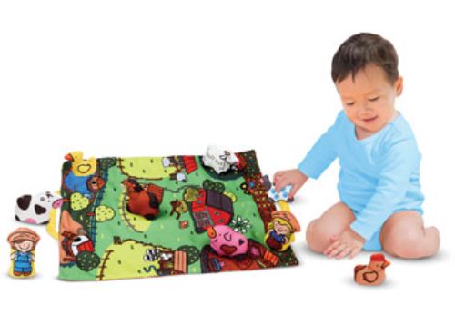 Melissa & Doug - Take-Along Farm Play Mat