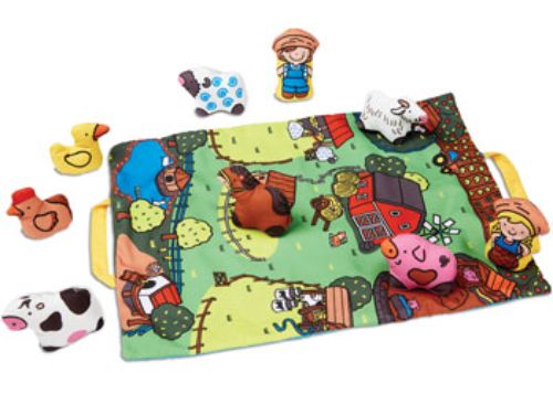 Melissa & Doug - Take-Along Farm Play Mat