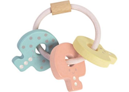 PlanToys - Key Rattle - Pastel
