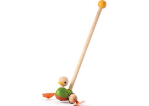 PlanToys - Push Along Duck