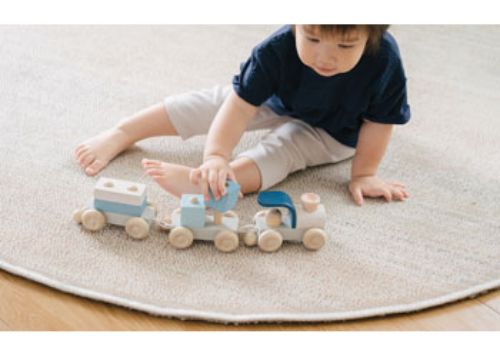 PlanToys - Stacking Train Trio