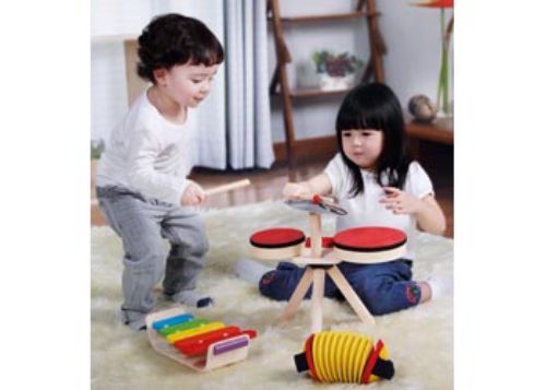 PlanToys - Solid Drum
