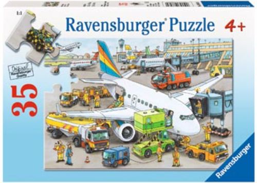 Puzzle - Ravensburger - Busy Airport Puzzle 35pc
