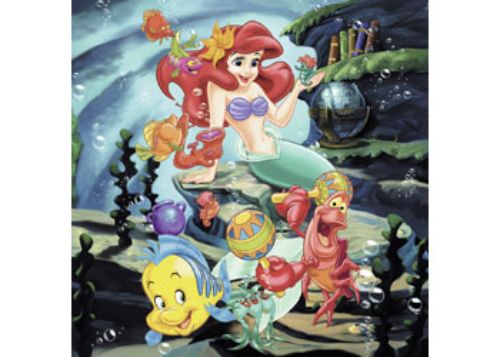 Puzzle - Ravensburger - Disney Snow White Cinderella Ariel 3x49pc