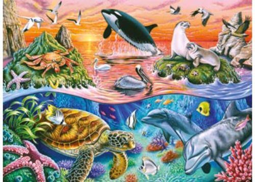 Puzzle - Ravensburger - Beautiful Ocean Puzzle 100pc