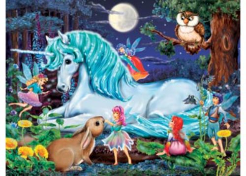 Puzzle - Ravensburger - Enchanted Forest Puzzle 100pc