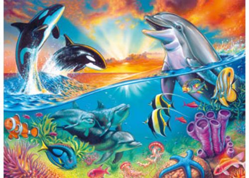 Puzzle - Ravensburger - Ocean Wildlife 200pc