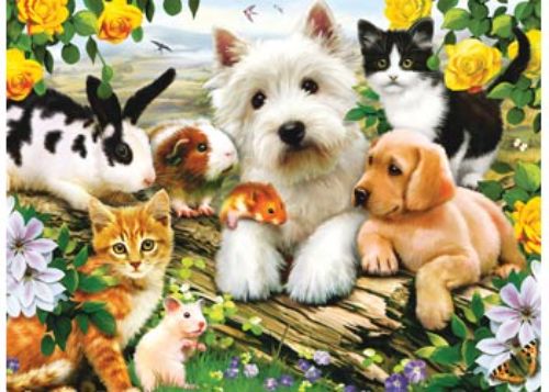 Puzzle - Ravensburger - Happy Animal Babies Puzzle 300pc