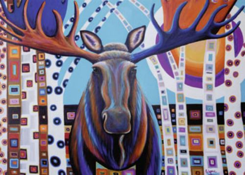 Puzzle - Ravensburger - Winter Moose Puzzle 1000pc