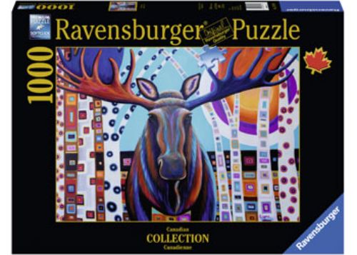 Puzzle - Ravensburger - Winter Moose Puzzle 1000pc