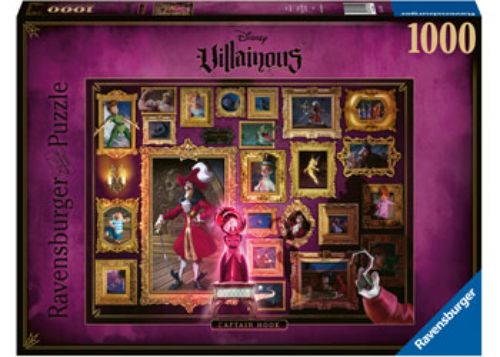 Puzzle - Ravensburger - Villainous Captain Hook Puzzle 1000pc