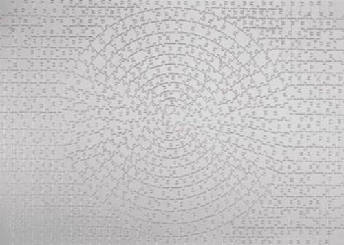 Puzzle - Ravensburger - Krypt Silver Spiral Puzzle 654pc