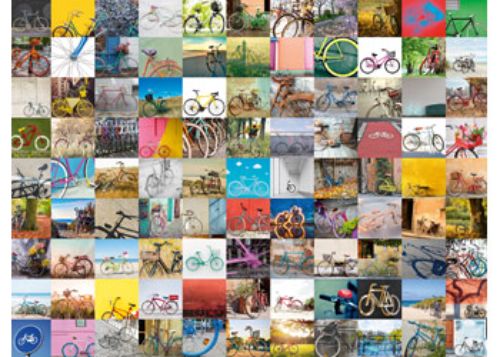 Puzzle - Ravensburger - 99 Bicycles and More 1500pc
