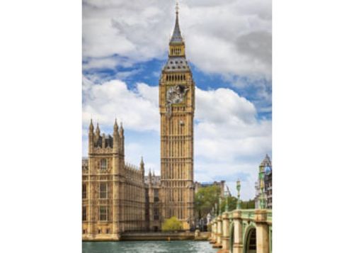 Puzzle - Ravensburger - Funny Cat on Big Ben 1500pc