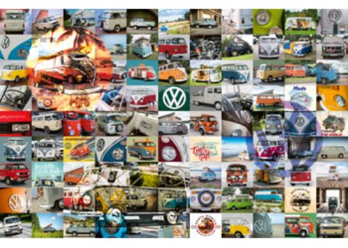 Puzzle - Ravensburger - 99 VW Bulli Moments 3000pc