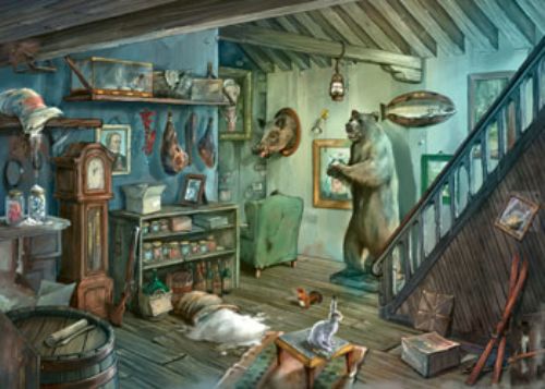 Puzzle - Ravensburger - Escape 8 The Forbidden Basement 759pc