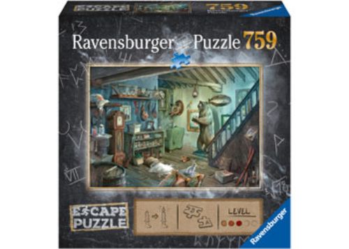 Puzzle - Ravensburger - Escape 8 The Forbidden Basement 759pc
