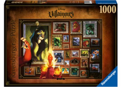 Puzzle - Ravensburger - Villainous Scar Puzzle 1000pc