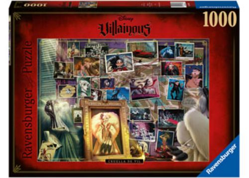 Puzzle - Ravensburger - Villainous Cruella Deville1000pc