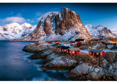 Puzzle - Ravensburger - Hamnoy Lofoten Puzzle 3000pc