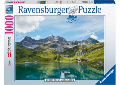 Puzzle - Ravensburger - Zeurser See in Vorarlberg Puzzle 1000pc