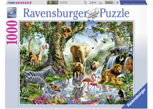 Puzzle - Ravensburger - Adventures in the Jungle 1000pc
