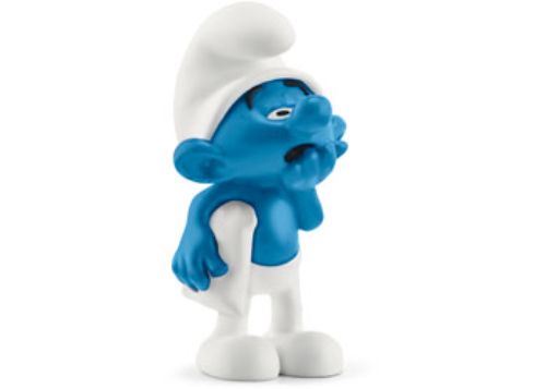 Schleich - Lazy Smurf