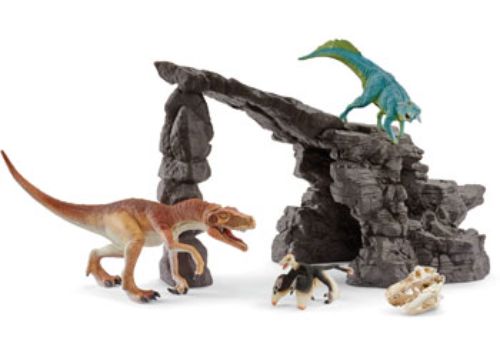 Schleich - Dino set with cave
