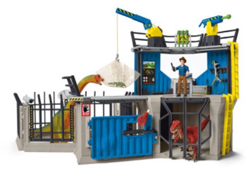 Schleich - Large dino research station