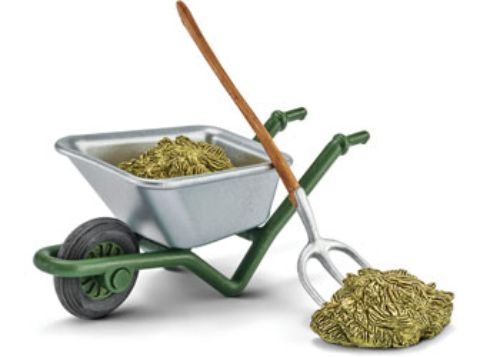 Schleich - Stables cleaning kit at the farm