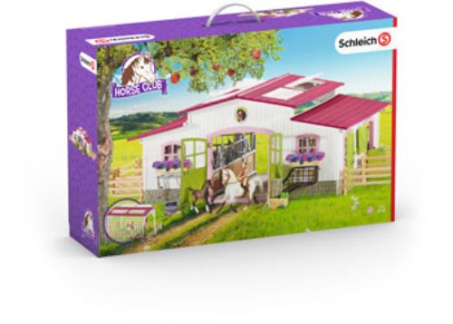 Schleich - Riding centre with rider and horses