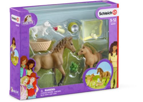 Schleich - Horse Club Sarah’s baby animal care
