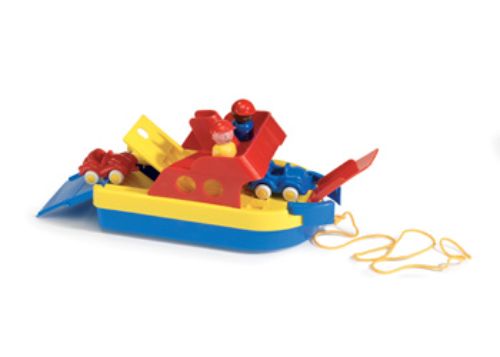 Viking Toys - Ferry Boat with 2 Cars and 2 figures