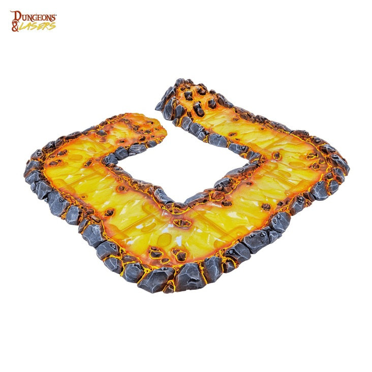 Dungeons & Lasers: Expansion Bits - Modular Lava