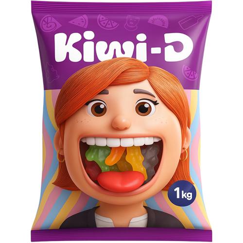 Kiwi-D Gummy Aeroplane (2kg)