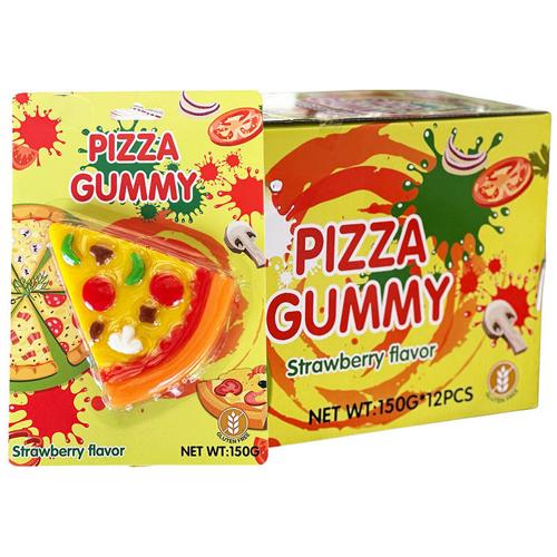 Kiwi Delights Pizza Gummy 150gm (Pack of 12)