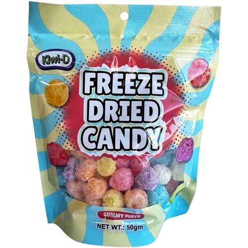 Freeze Dried Gummy Puffs 50g (Pack of 24)