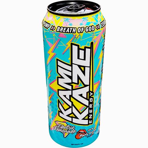 Kamikaze Electric Lemonade 500ml (Pack of 12)