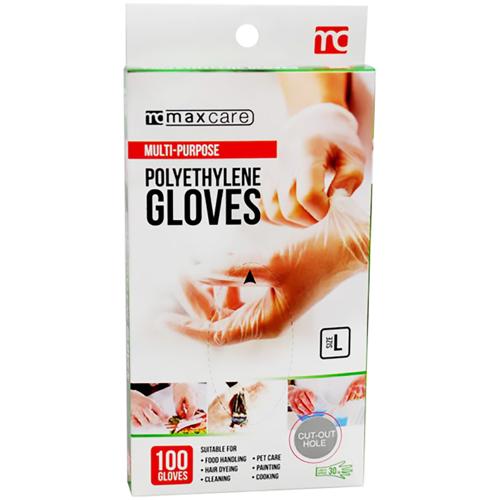Maxcare Polyethylene Gloves
