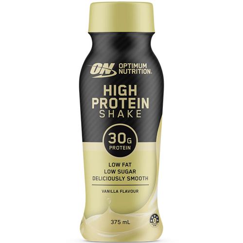 Optimum Nutrition High Protein Shake Vanilla 375ml (Pack of 12)