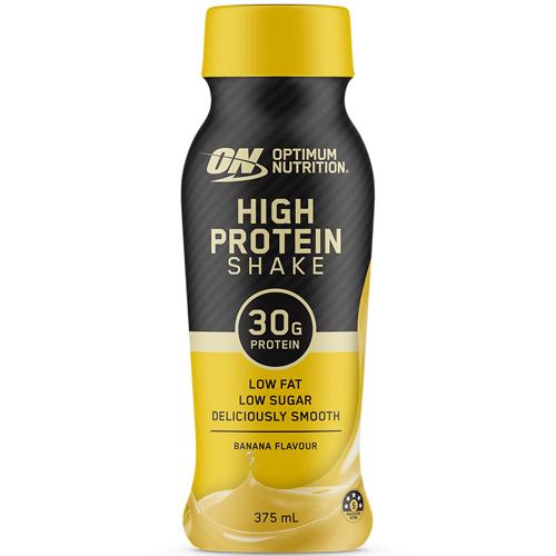 Optimum Nutrition High Protein Shake Banana 375ml (Pack of 12)