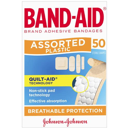 Band-Aid Plastic 50’s (Pack of 6)