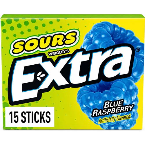 Extra Sour Blue Raspberry 15’s (Pack of 10)