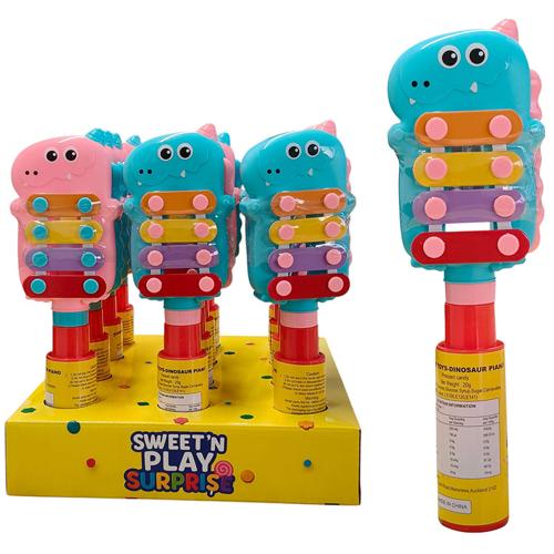 SNP Toys Dinosaur Piano 20g (Pack of 12)