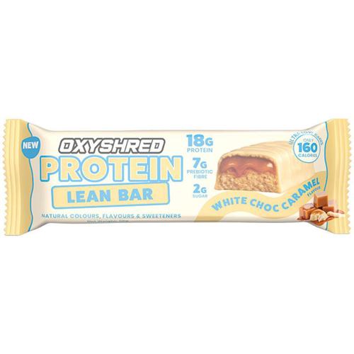 Oxyshred Protein Bar White Choc Caramel 50gm (Pack of 12)