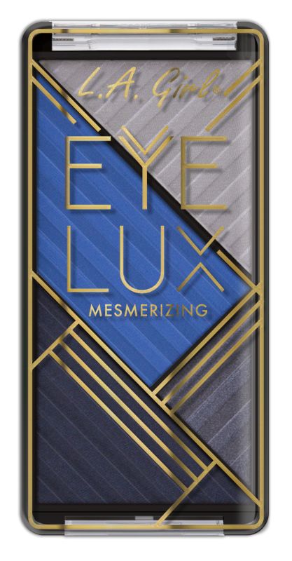LA Girl Eyelux Eyeshadow in Polarize featuring 16 pigmented shades with matte, satin, and metallic finishes for captivating eye looks.