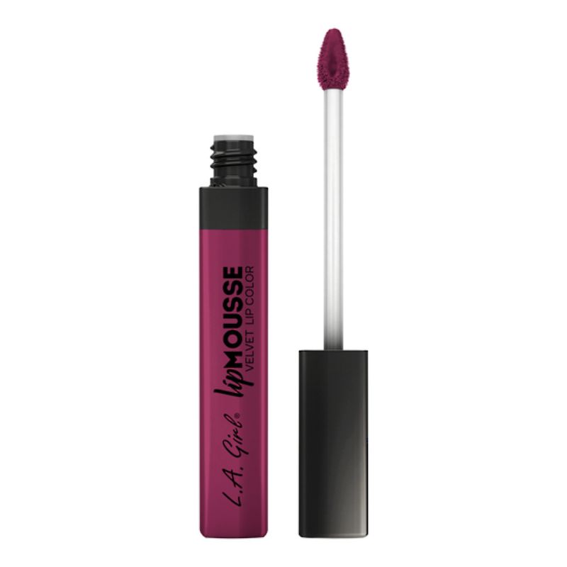 LA Girl Lip Mousse in Moody: velvety formula for vibrant color, hydration, and on-the-go precision application.