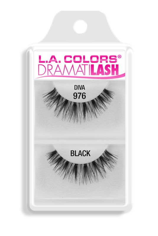 Premium LA Colors Diva eyelashes offering dramatic volume and comfort for stunning, eye-catching looks.